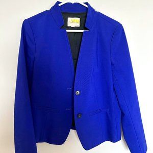 Ann Taylor Loft blue blazer size 10 Petite